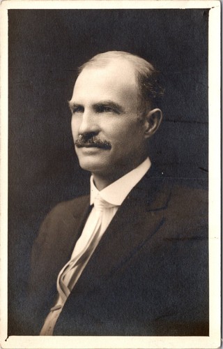 Rppc portrait gentleman - portrait,