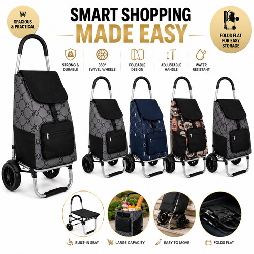 Trolley shopping seat - trolley,