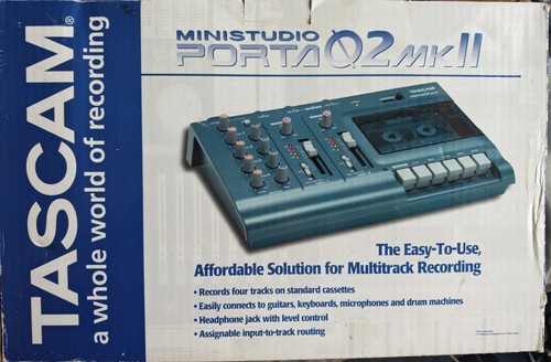 Boxed tascam porta - tascam,