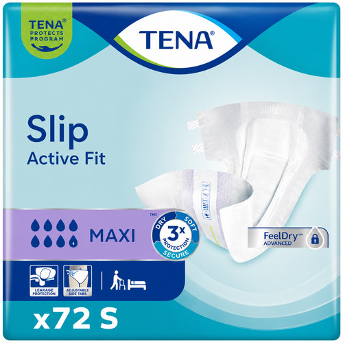 Tena slip active fit - 72, maxi