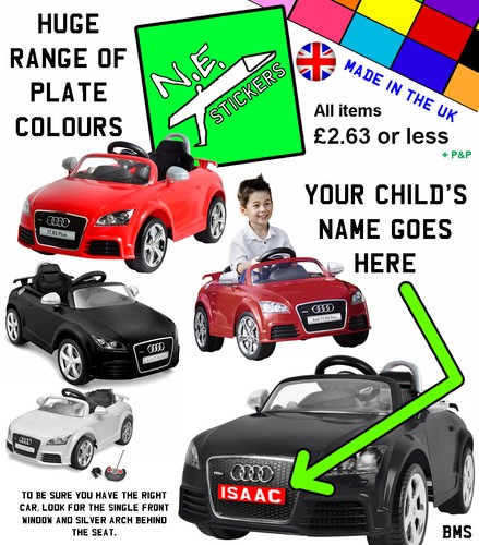 Personalised number plate - personalised, plate(s)