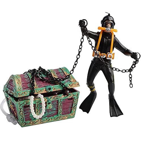 Aquarium treasure chest - aquarium,