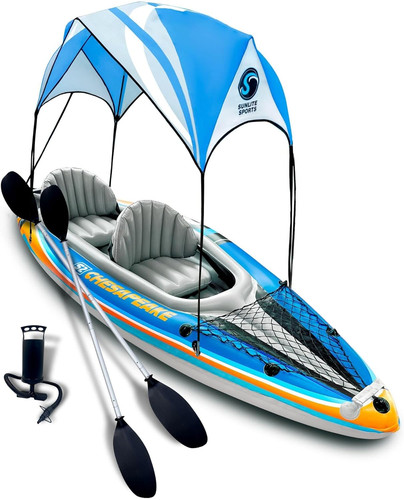 Inflatable kayak person with - inflatable, 2