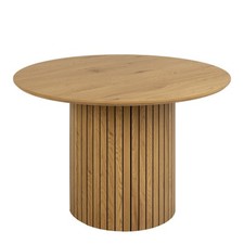 Scandinavian Oak Round Dining