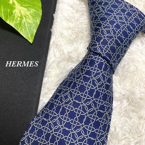Hermes necktie chain - necktie,, pattern