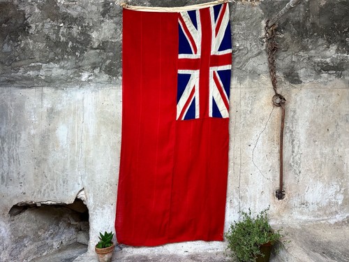 Vintage red ensign - vintage, duster