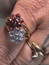 10k Yellow Gold 2 Flower