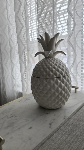 Two white pineapple - two's, with