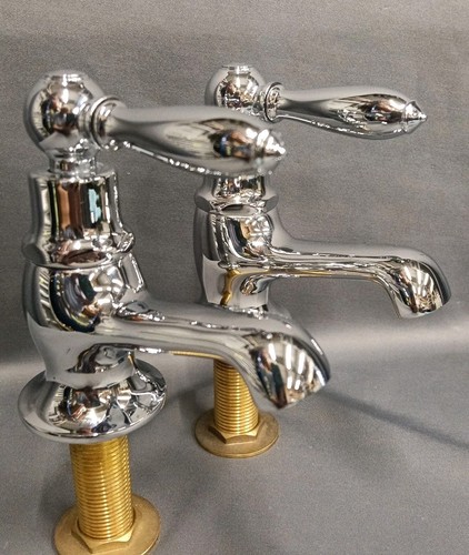 Chrome lever bathroom basin - chrome,