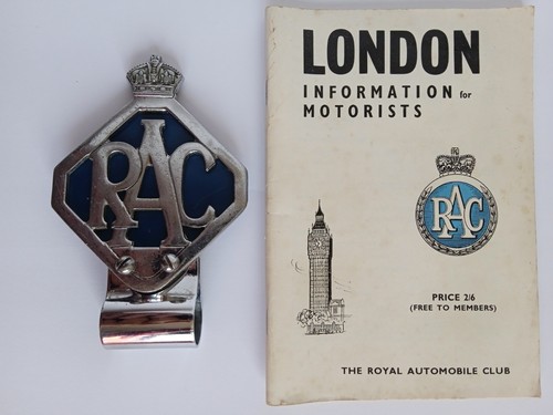 Rac vintage car - badge, no