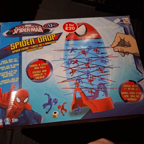 Imc toys spider - drop, marvel