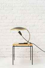 Brass desk lamp by Helo - Mid