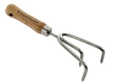 Kent & Stowe Stainless Steel Garden Life Hand 3-Prong Cultivator, Fsc K/S7010077
