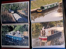 Collection Of A4 Colour Photographs Of Canal Boats And Others - Approx 98