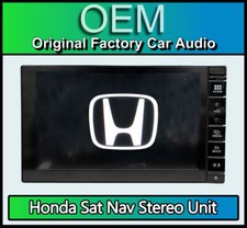 Honda Civic Sat Nav CD player Bluetooth stereo radio Honda 39100-TV1-E63-M1