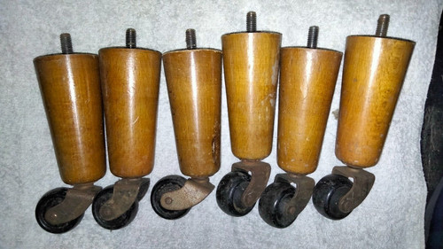 Vintage wooden table legs - table,