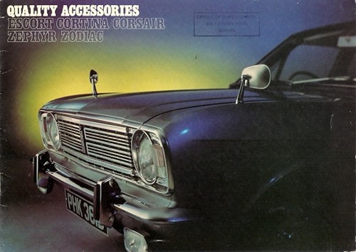 Ford accessories 1968 - 1968, uk