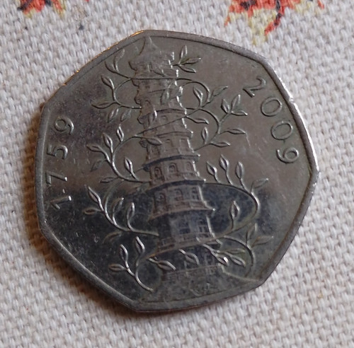 2009 50p coin kew gardens - 2009,