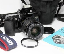 CANON EOS 500 35mm SLR Film Camera 28-80mm f3.5-5.6 II EF Lens WORKING Strap etc