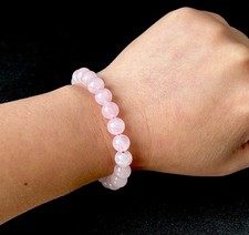Natural Rose Quartz Bracelet
