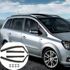 4PCS WIND DEFLECTORS TINTED FOR VAUXHALL ZAFIRA B MK2 2005-2014 5 DOOR Upgraded