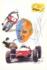 John surtees signed - surtees, photo