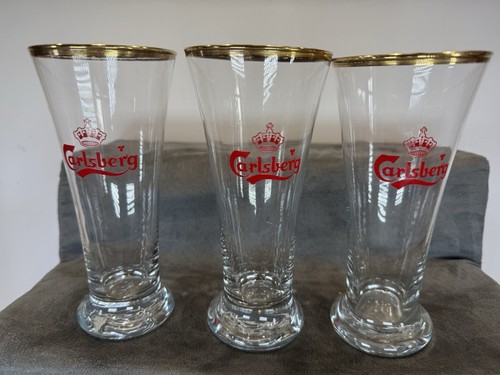 Vintage red carlsberg half - x,