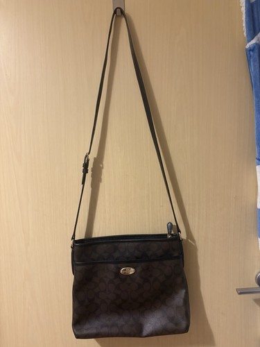 Coach vintage brown leather - brown,