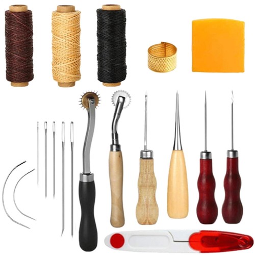 Vintage leather craft tools - vintage,
