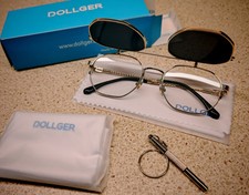 Dollger Retro Sunglasses for Women Men Steampunk Sunglasses Flip Up 2 In 1