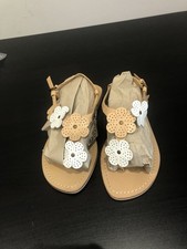 Girls Monsoon Sandals Tan