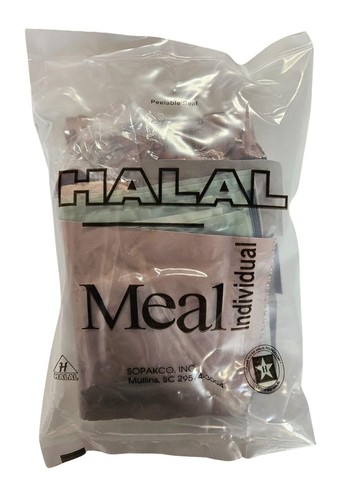 Military halal mre ration - military,