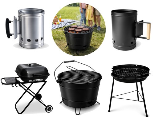 Charcoal bbq grill portable - grill,