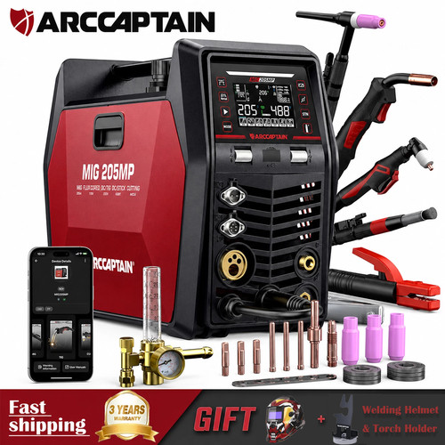 Arccaptain mig205mp mig welder - arccaptain,