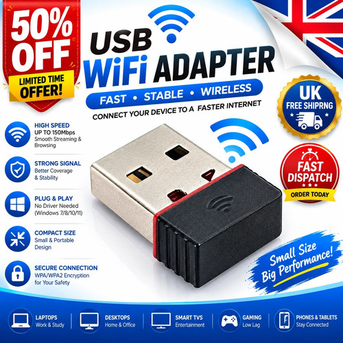 Dual band wifi dongle 4ghz - band, 2.4ghz