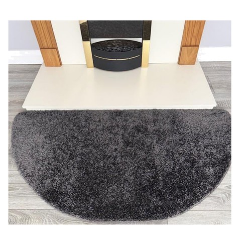 Semi circle grey charcoal - semi,