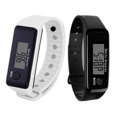 Waterproof Step Counter Watch Fitness Tracker Watch Calorie Distance Pedometer