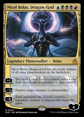 Nicol bolas dragon god - bolas,, dragon-god