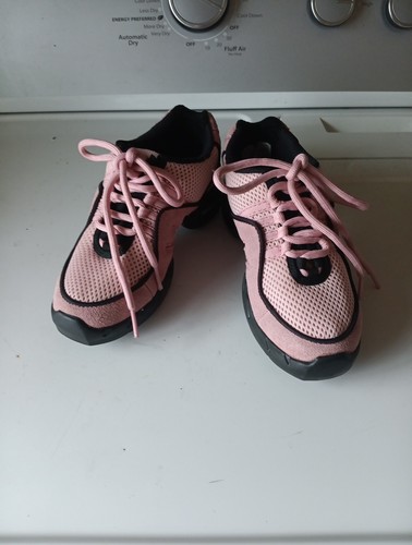 Bloch girls pink black mesh - pink, &