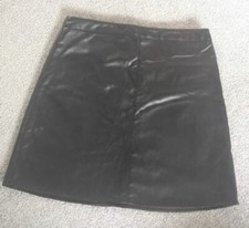 Primark Black Pleather A Line
