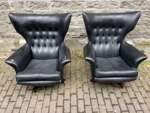 Pair retro plan - g, armchairs