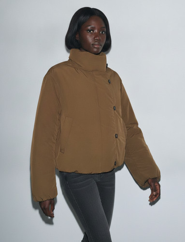 Zara quilted jacket - quilted,