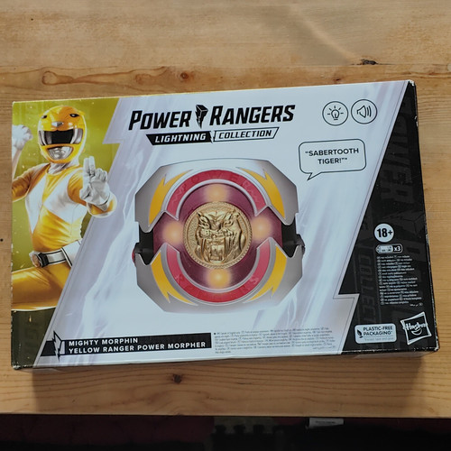 Hasbro power rangers lightning - power,