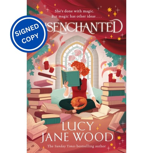 Signed book disenchanted - -, by
