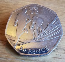 50p Triathlon London Olympics