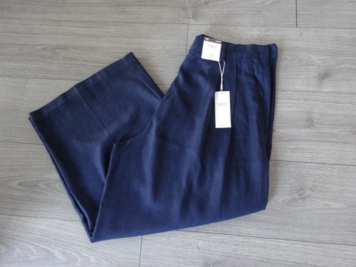 Marks spencer navy linen - spencer,