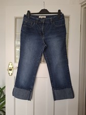 Ladies John Rocha Size 12 Cropped Leg Jeans