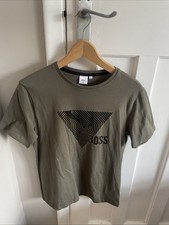 Hugo Boss Boys Slim Fit T-Shirt Size 16M