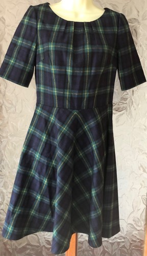 Boden wool blend - tartan, dress