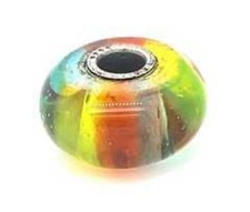 Rare Rainbow Glass Trollbead